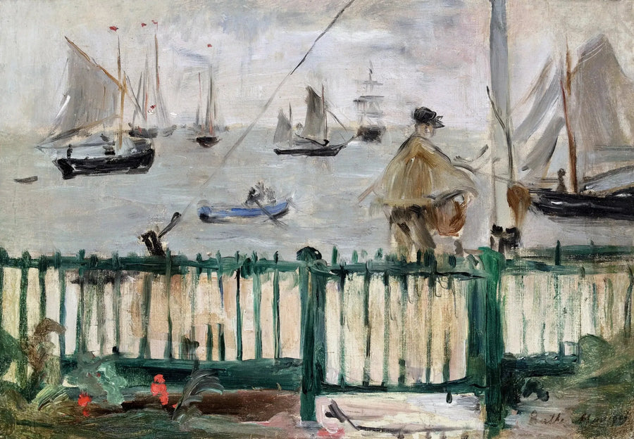Widok Anglii lub Na Wyspie Wight - Berthe Morisot