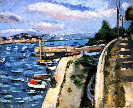 Widok na Antibes - Henri Matisse