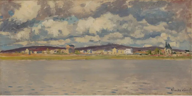 Widok Argenteuil - Claude Monet