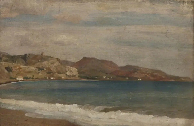Widok na zatokę, Hiszpania - Frederic Leighton