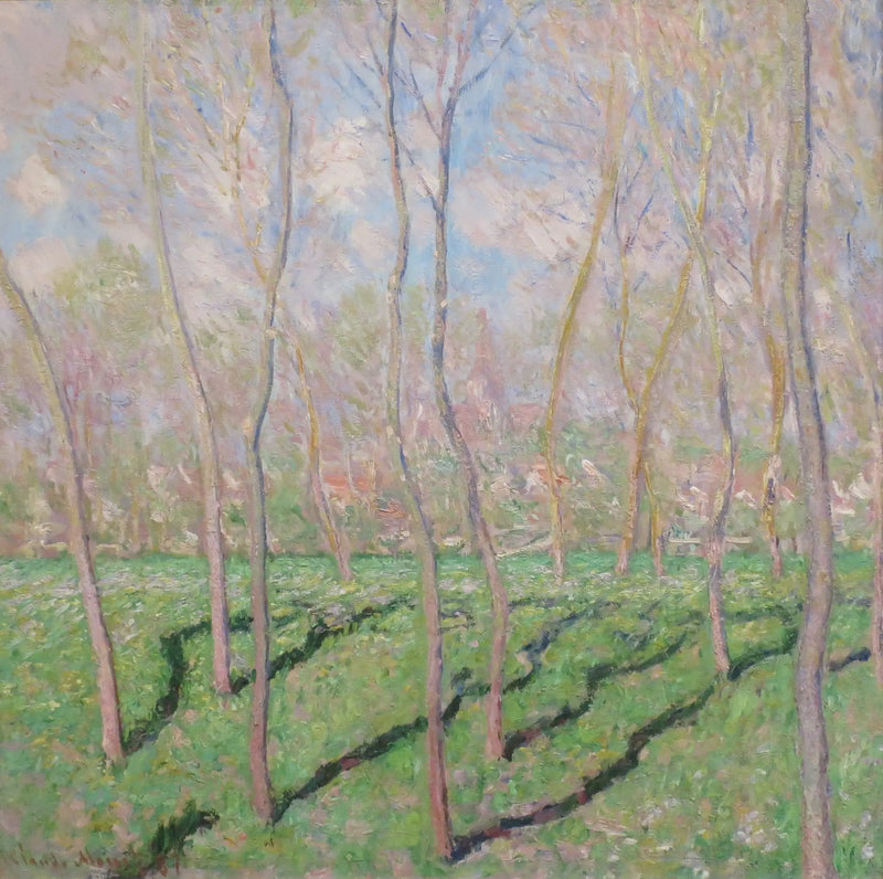 Widok Bennecourt - Claude Monet