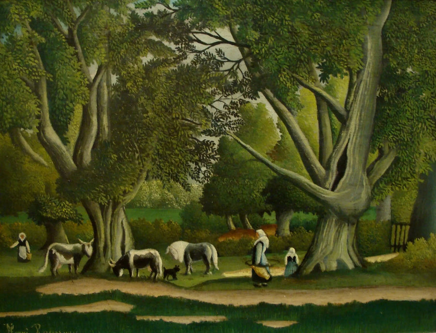 Widok Bretanii - Henri Rousseau