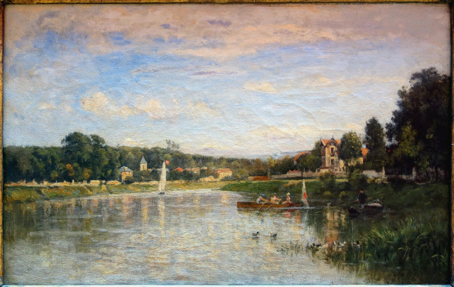Widok na Brie-sur-Marne - Stanislas Lépine