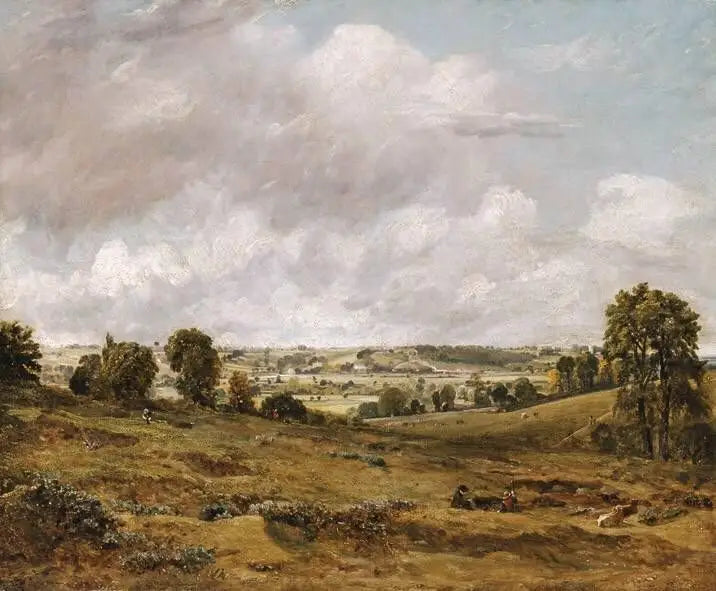 Vue de Dedham Vale depuis East Bergholt - John Constable image 1 reproduction artisanale de tableau