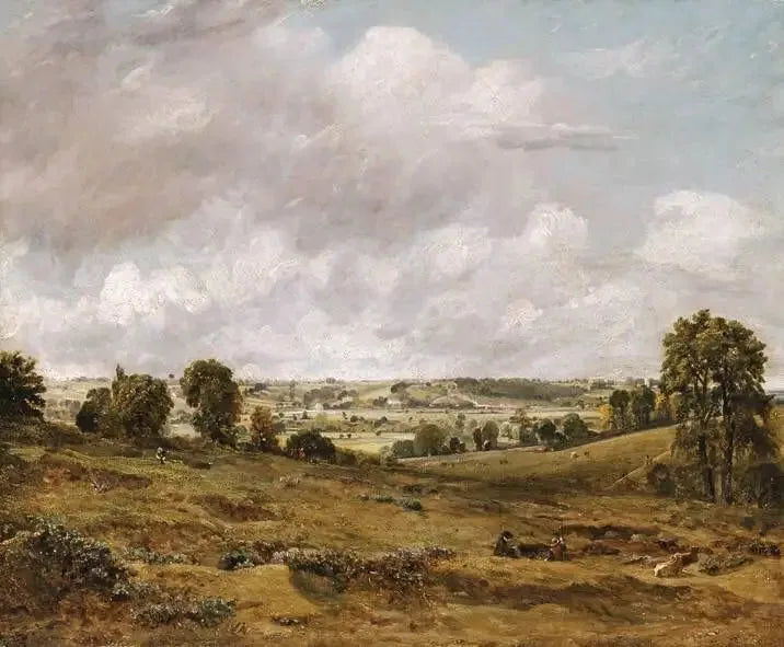 Widok na Dolinę Dedham z East Bergholt - John Constable