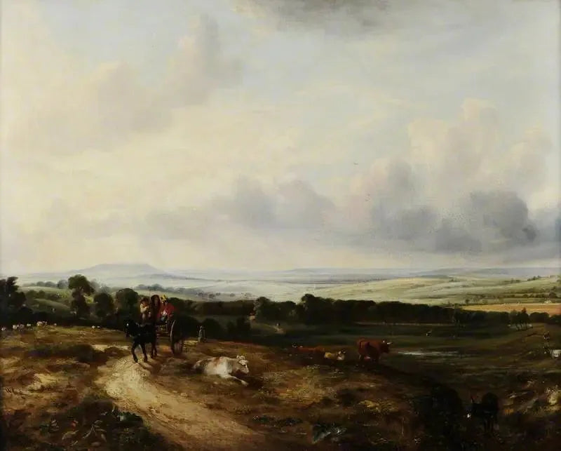 Widok na Hampstead Heath - John Constable