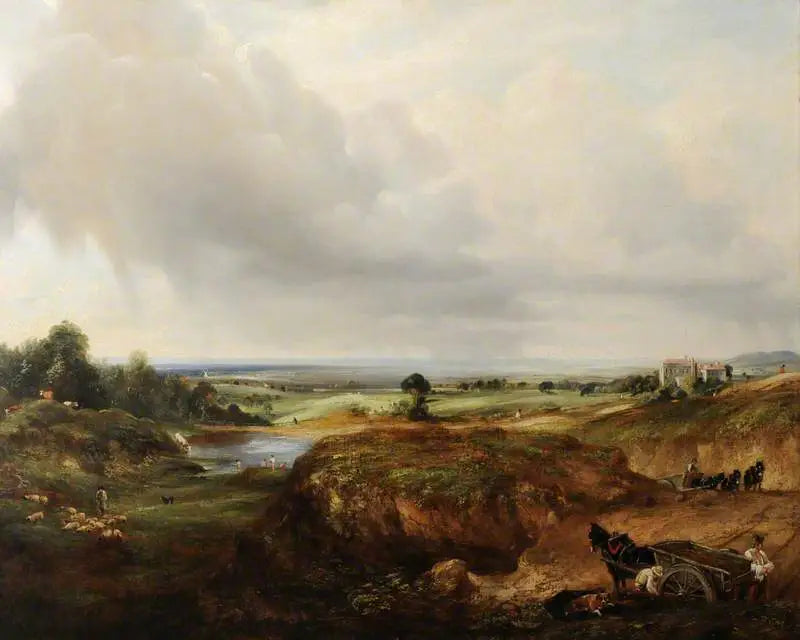 Widok na Hampstead Heath - John Constable