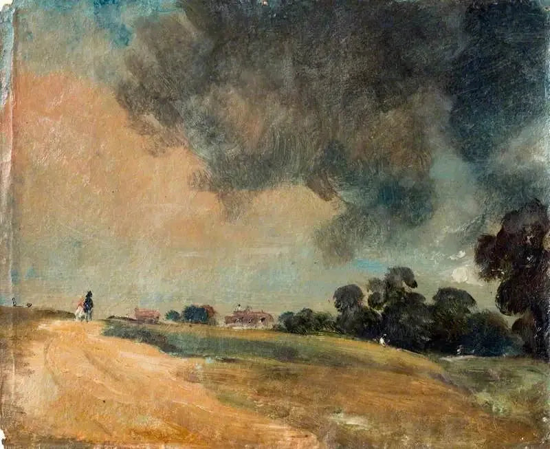 Widok na Hampstead na wschód - John Constable
