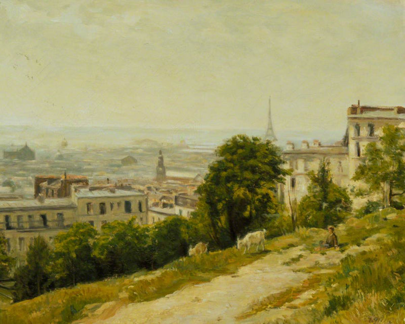 Widok na Wzgórze, Montmartre - Stanislas Lépine