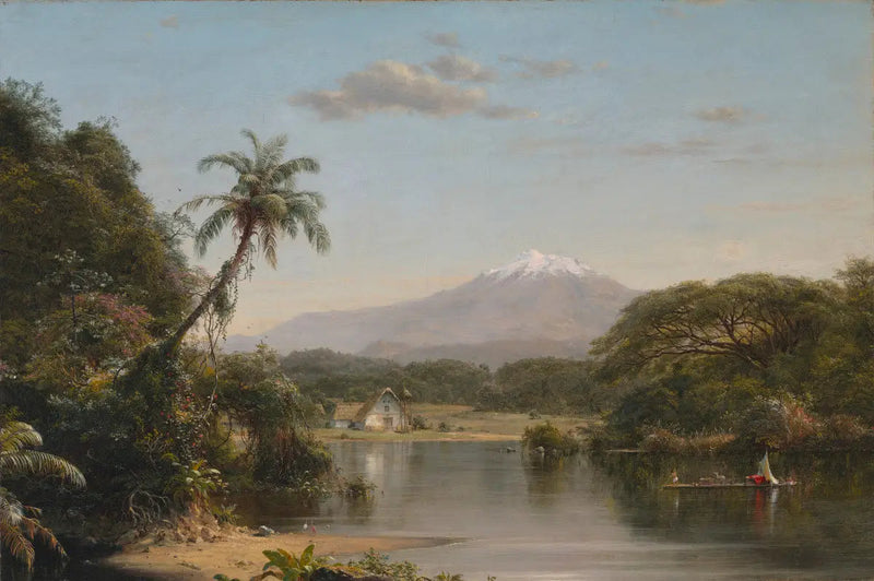 Widok na Magdalenę - Frederic Edwin Church
