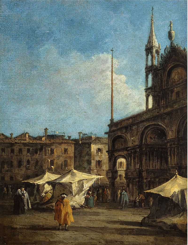 Widok na plac św. Marka w Wenecji - Francesco Guardi