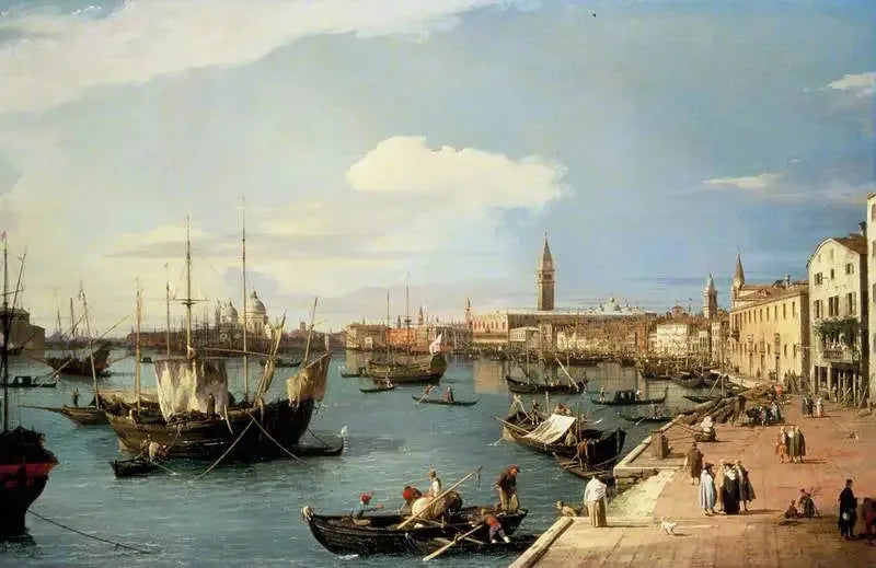 Widok na Riva degli Schiavoni - Canaletto