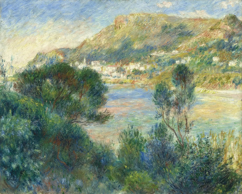 Widok Monte Carlo z Cap Martin - Pierre-Auguste Renoir