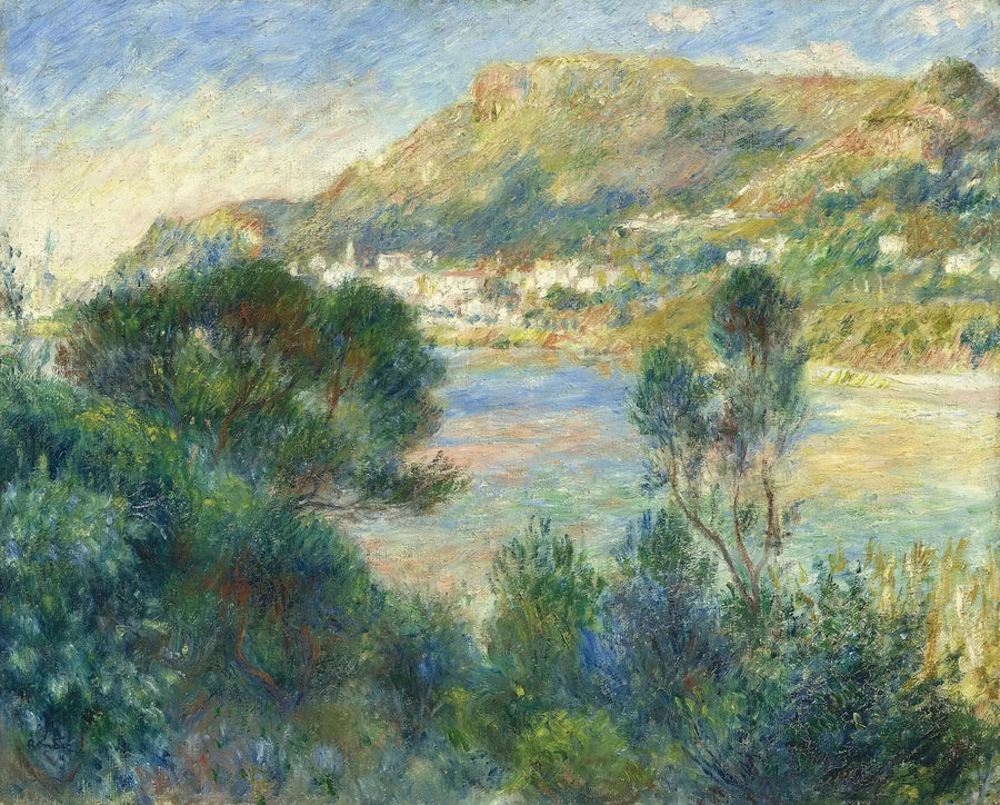 Widok Monte Carlo z Cap Martin - Pierre-Auguste Renoir