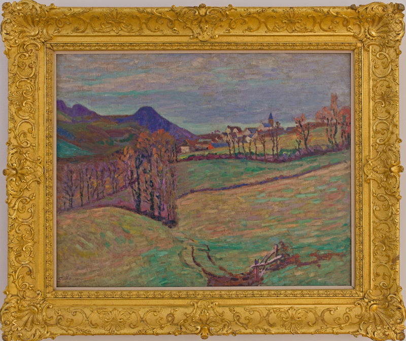 Widok na Saint-Sauves - Armand Guillaumin