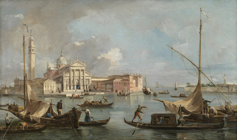 Widok na San Giorgio Maggiore - Francesco Guardi