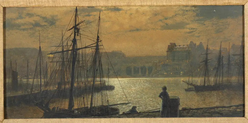 Widok na Scarborough - John Atkinson Grimshaw
