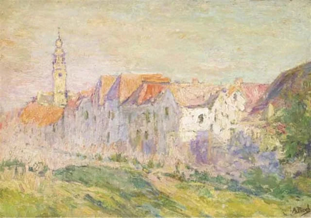 widok na Veere, Zelandia - Anna Boch
