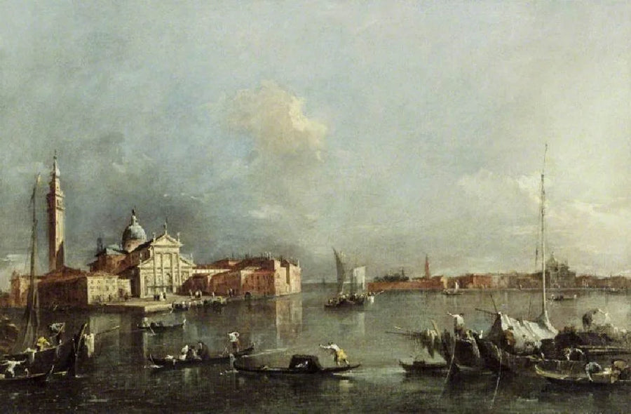 Widok na Wenecję - Francesco Guardi