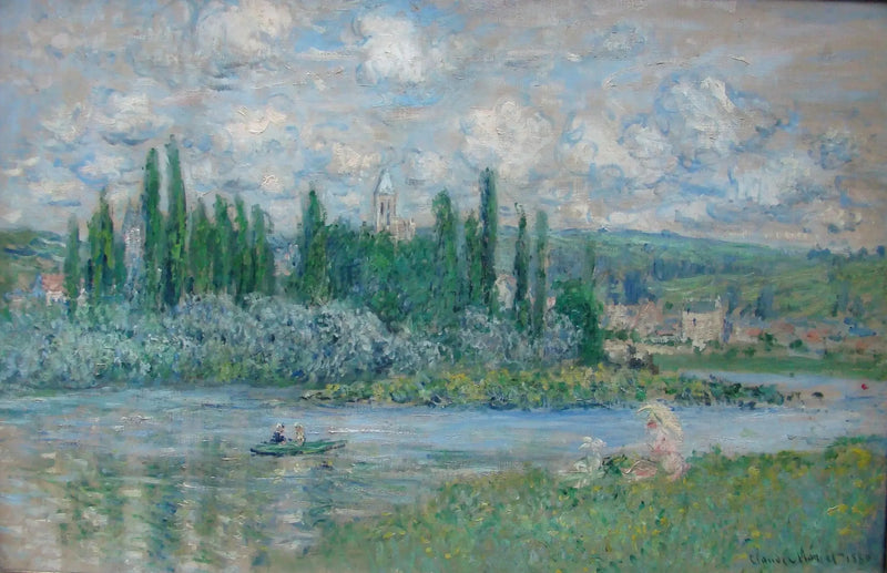 Widok Vétheuil - Claude Monet