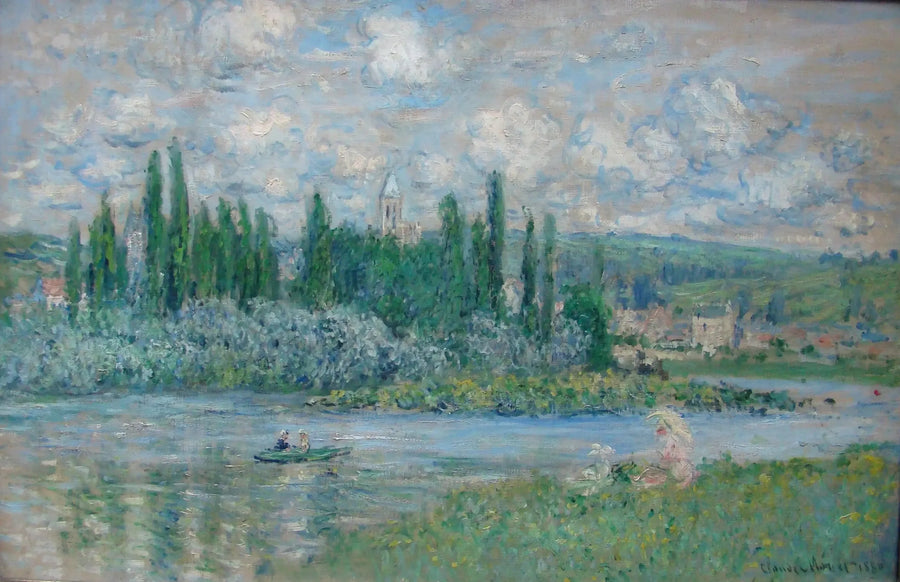 Widok Vétheuil - Claude Monet