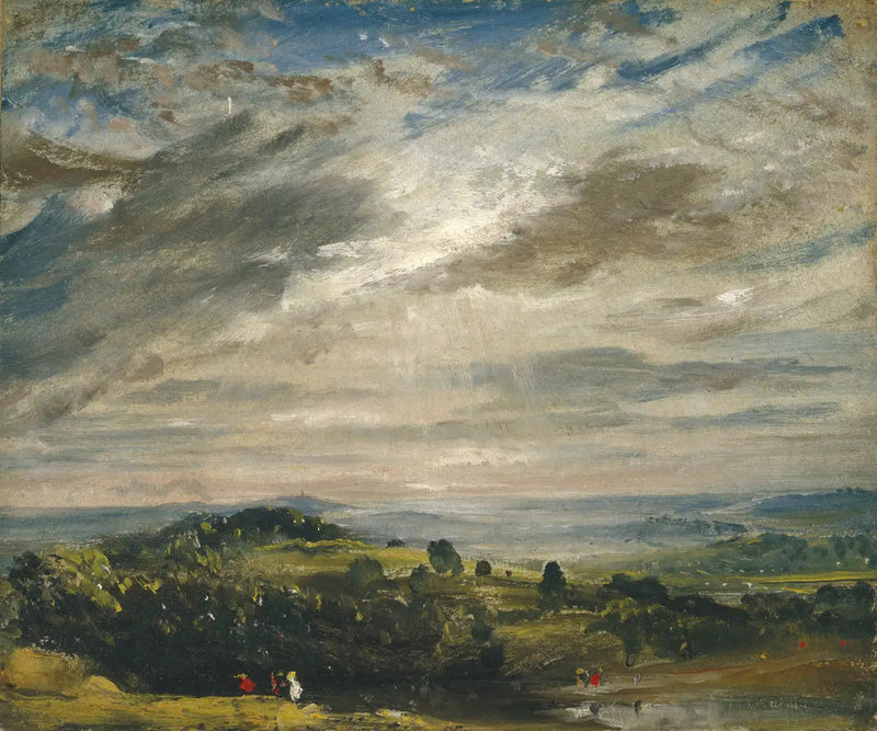 Widok z Hampstead Heath w kierunku Harrow - John Constable