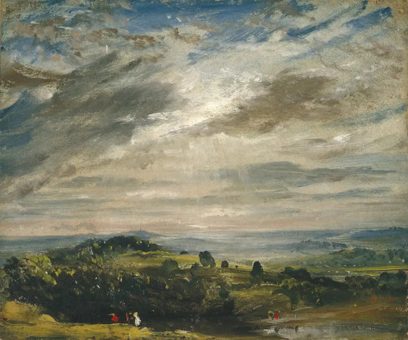 Widok z Hampstead Heath w kierunku Harrow - John Constable