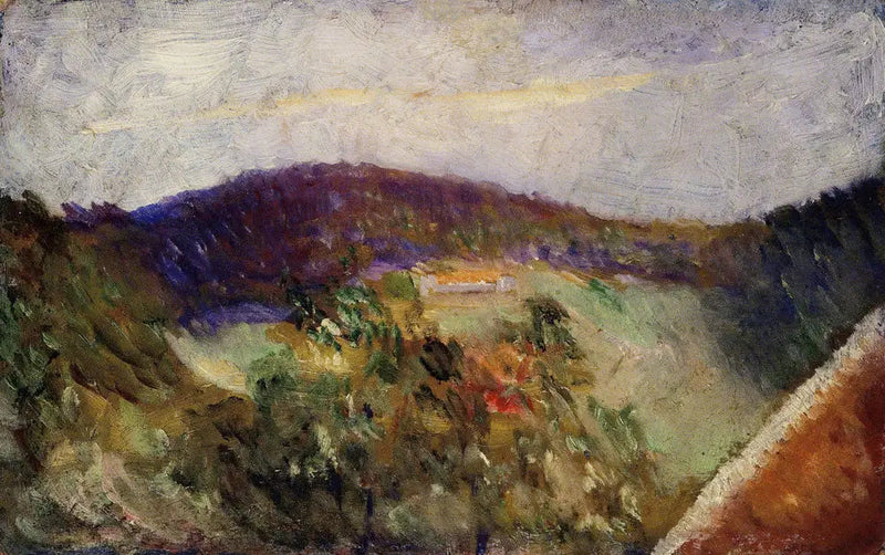 Widok z Hauketo - Edvard Munch