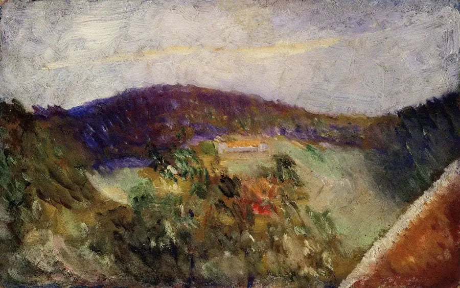Widok z Hauketo - Edvard Munch