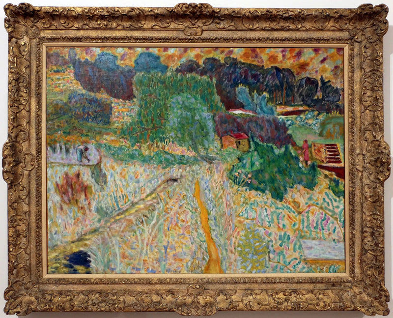 Widok z pracowni artysty, Le Cannet - Pierre Bonnard