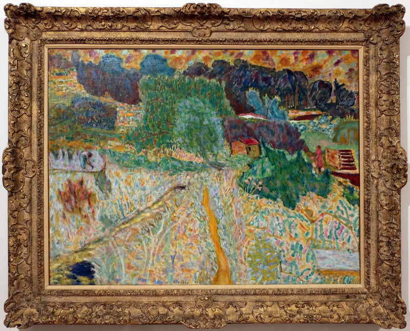 Widok z pracowni artysty, Le Cannet - Pierre Bonnard