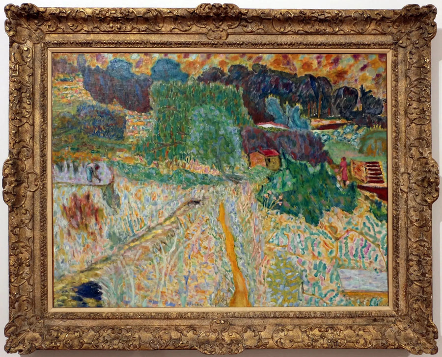 Widok z pracowni artysty, Le Cannet - Pierre Bonnard