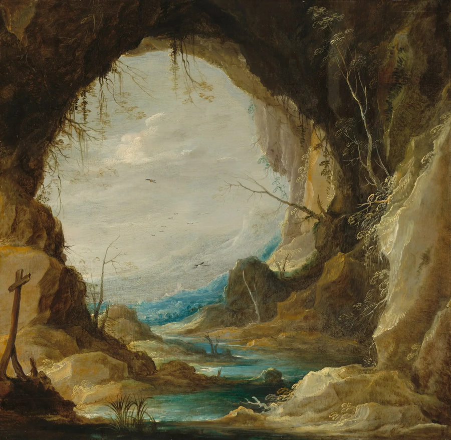 Widok z jaskini - David Teniers Młodszy