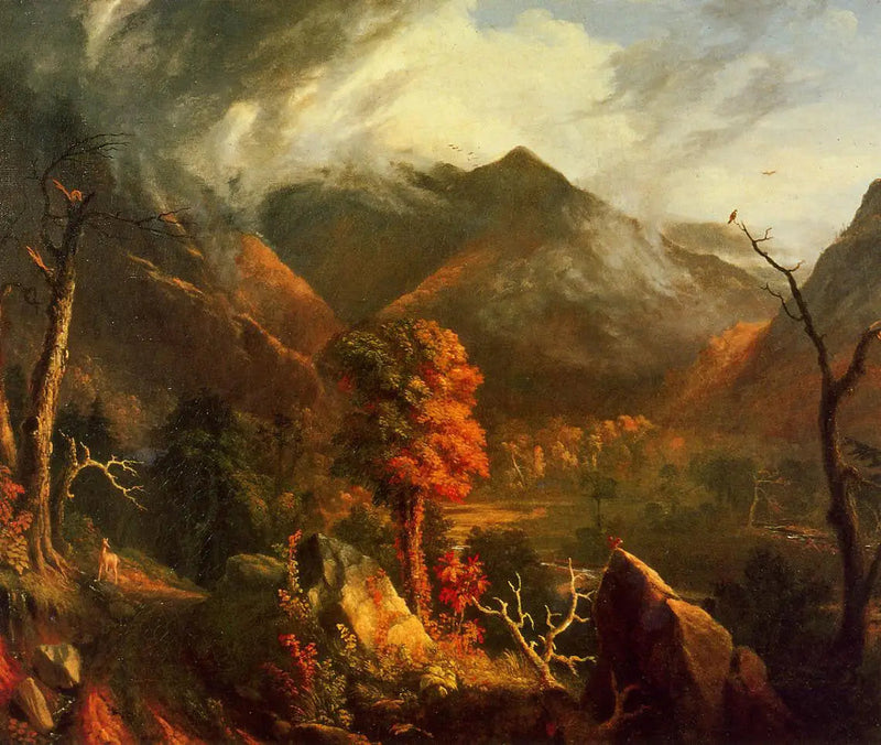 Widok Białych Gór - Thomas Cole