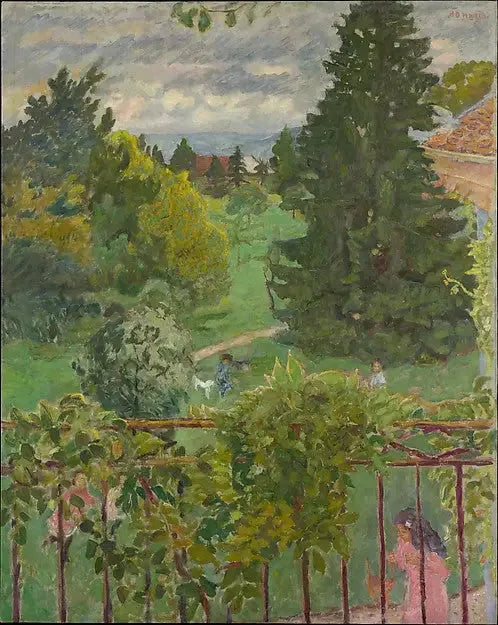 Widok z balkonu - Pierre Bonnard