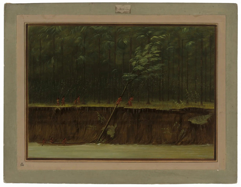 Widok na Dolny Mississippi - George Catlin