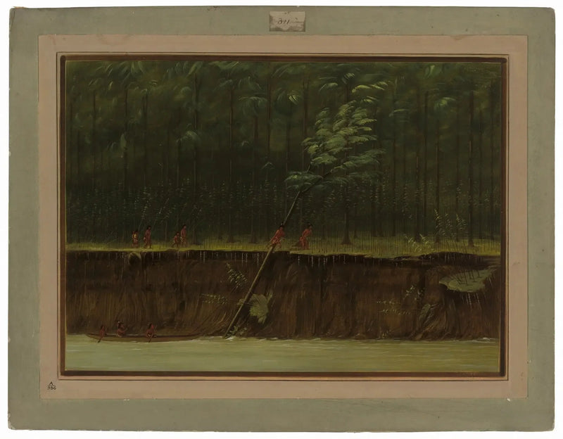 Widok na Dolny Mississippi - George Catlin