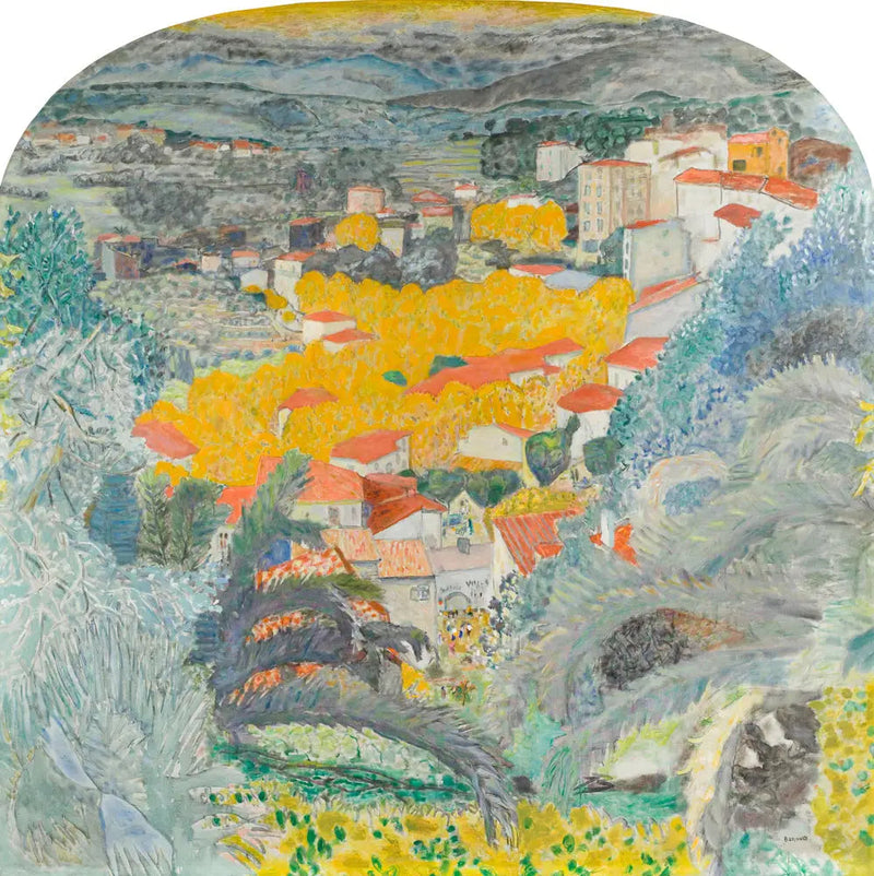 Widok na Cannet - Pierre Bonnard