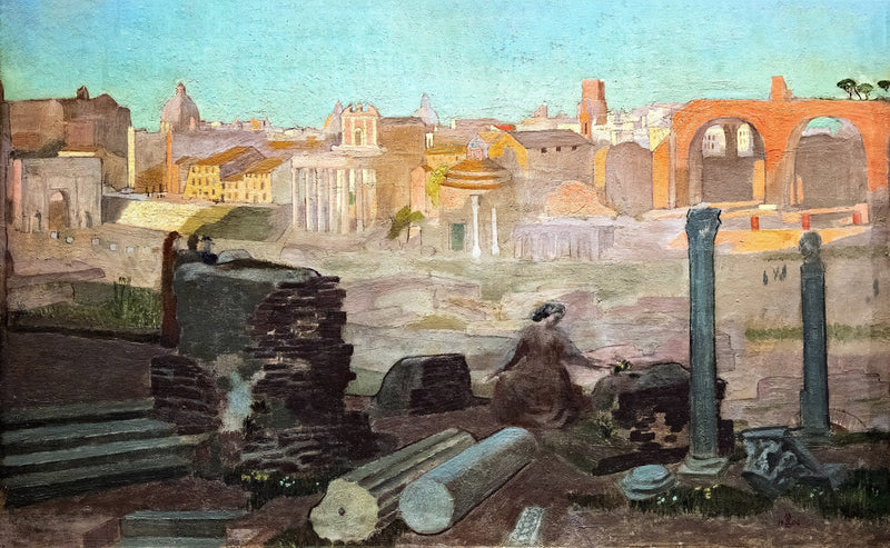 Widok z Forum - Maurice Denis
