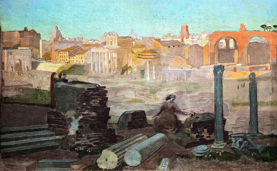 Widok z Forum - Maurice Denis