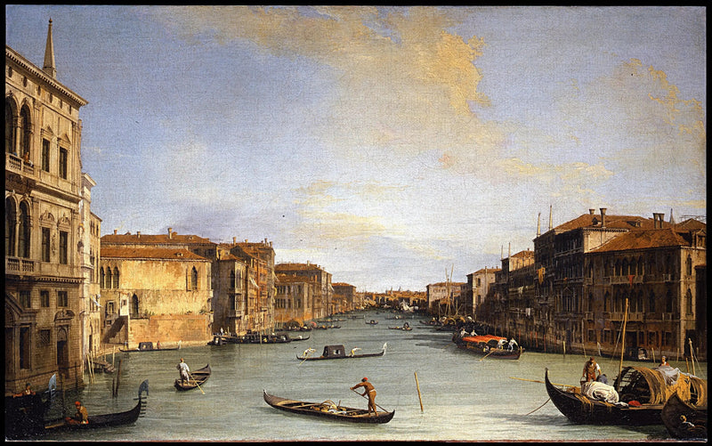 Widok na Wielki Kanał - Canaletto