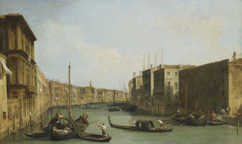 Widok na Wielki Kanał - Canaletto