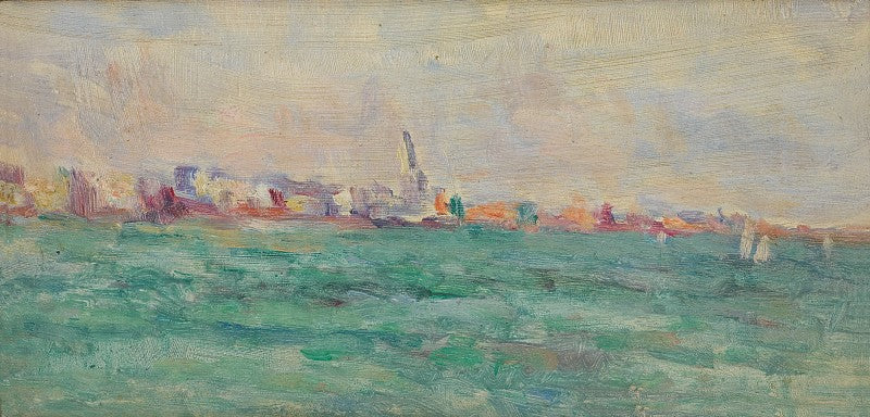 widok na Parame - Maximilien Luce