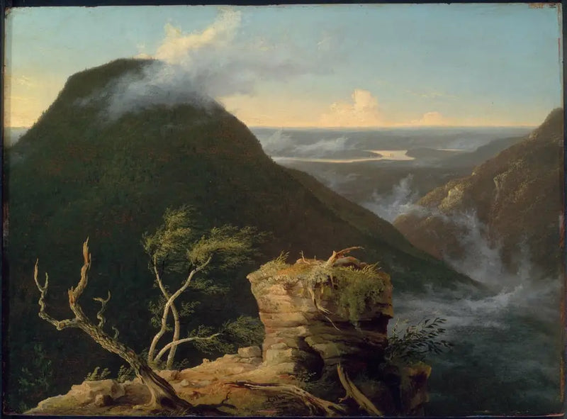 Widok na Round-Top w górach Catskill - Thomas Cole