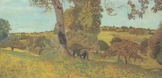 Widok w Szwajcarii - Édouard Vuillard