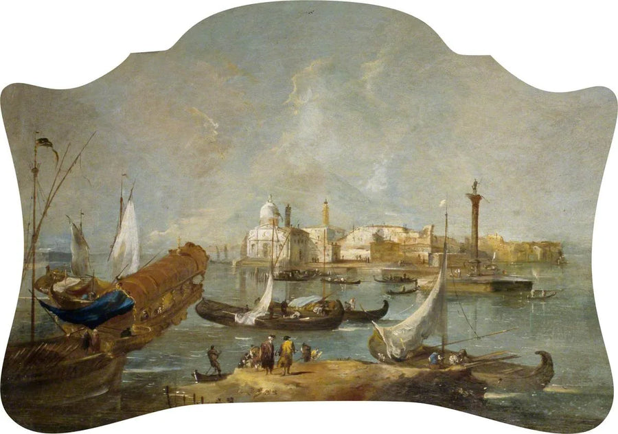 Fantazyjny widok Wenecji - Francesco Guardi