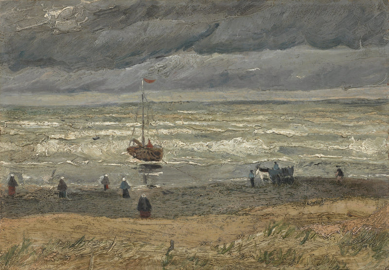 Widok na morze w Scheveningen - Vincent van Gogh