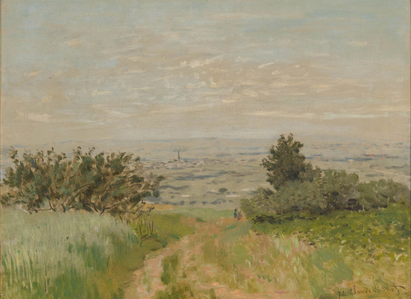 Widok na równinę Argenteuil, zbocza Sannois W220 - Claude Monet