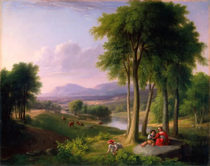 Widok w pobliżu Rutland, Vermont - Asher Brown Durand