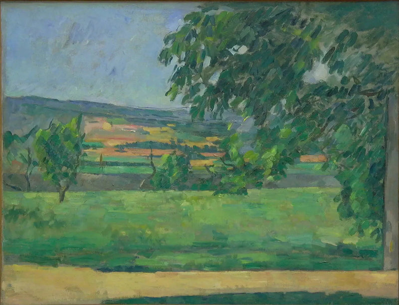 Widok z Jas de Bouffan - Paul Cézanne